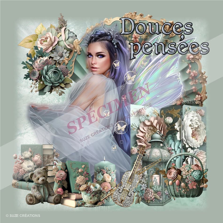 Douces pensées — Fée